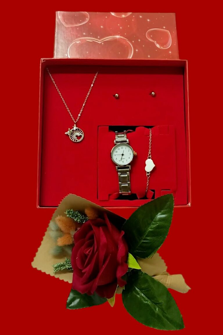 Bayan Hediye Seti: Şık Takı ve Çiçek Buketi ile Anlamlı Hediye Fikirleri